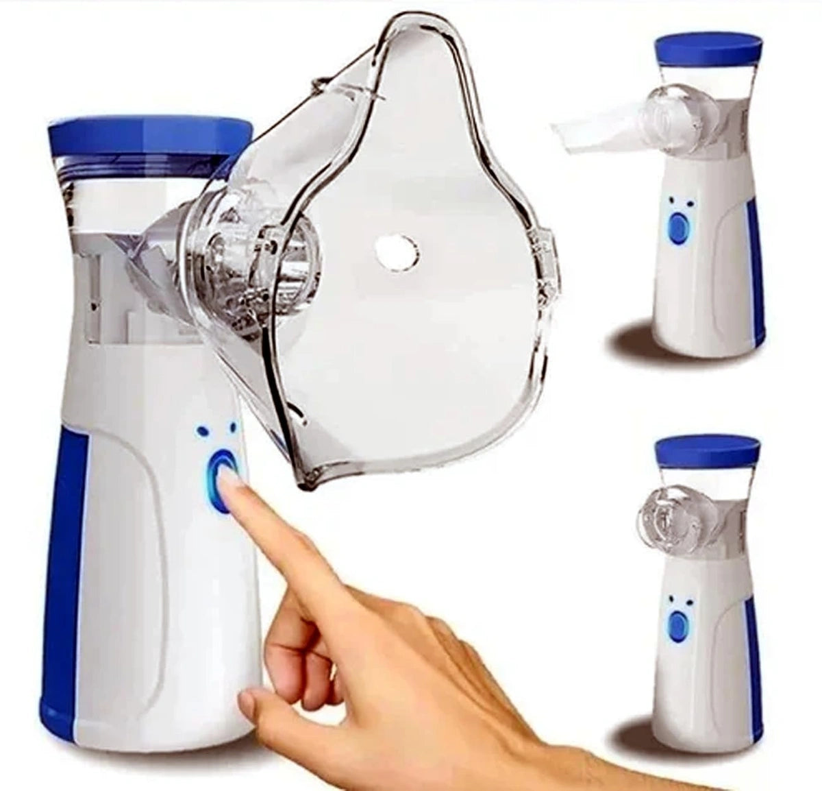 Portable Nebulizer & Humidifier for Baby & Adults | Compact, Silent, Self-Cleaning Machine with Long Battery Life
